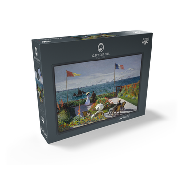 Garden at Sainte-Adresse by Claude Monet 500 Jigsaw Puzzle box view1