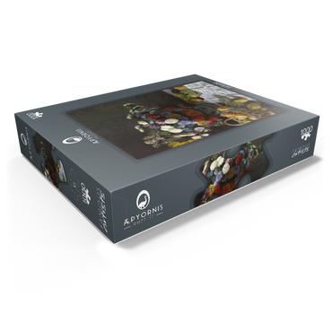 Still Life with Flowers and Fruit (1869) by Claude Monet 1000 Jigsaw Puzzle box view1