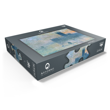 The Houses of Parliament (Effect of Fog) (1903-1904) by Claude Monet 1000 Jigsaw Puzzle box view1