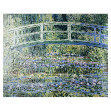 puzzleplate Claude Monets Water Lilies and Japanese Bridge 1899 100 Jigsaw Puzzle