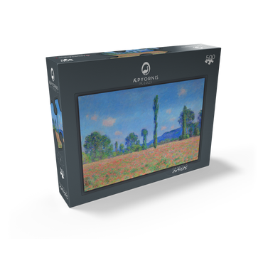 Poppy Field Giverny 1890-1891 by Claude Monet 500 Jigsaw Puzzle box view1