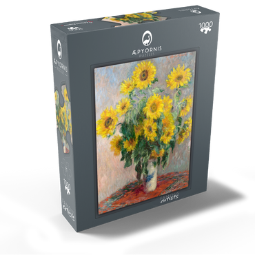 Bouquet of Sunflowers (1881) by Claude Monet 1000 Jigsaw Puzzle box view1