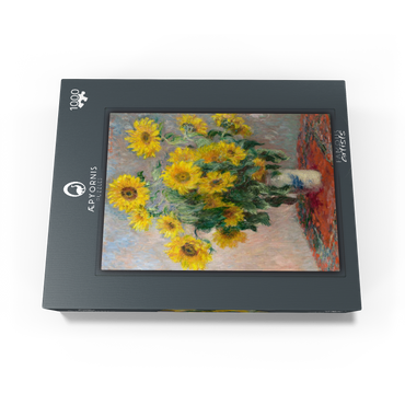 Bouquet of Sunflowers (1881) by Claude Monet 1000 Jigsaw Puzzle box view1