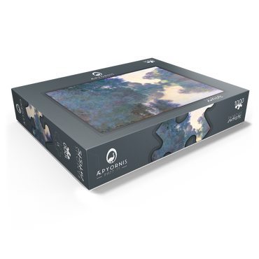 Morning on the Seine near Giverny (1897) by Claude Monet 1000 Jigsaw Puzzle box view1