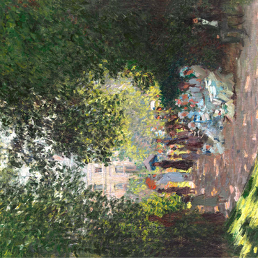 The Parc Monceau 1878 by Claude Monet 100 Jigsaw Puzzle 3D Modell