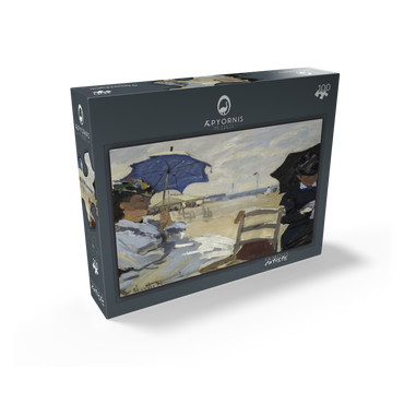Claude Monets The Beach at Trouville 1870 100 Jigsaw Puzzle box view1