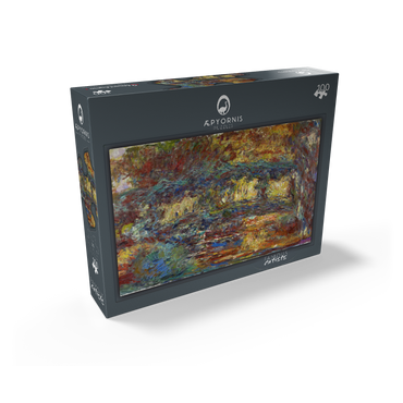 Claude Monets The Japanese Footbridge 1920-1922 100 Jigsaw Puzzle box view1