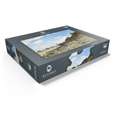 The Beach at Honfleur (1864-1866) by Claude Monet 1000 Jigsaw Puzzle box view1