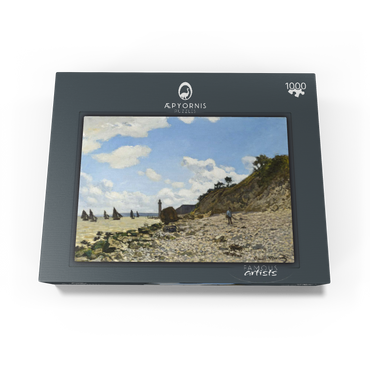 The Beach at Honfleur (1864-1866) by Claude Monet 1000 Jigsaw Puzzle box view1