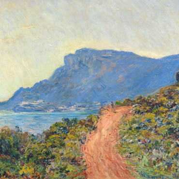 La Corniche near Monaco (1884) by Claude Monet 1000 Jigsaw Puzzle 3D Modell