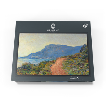 La Corniche near Monaco 1884 by Claude Monet 100 Jigsaw Puzzle box view1