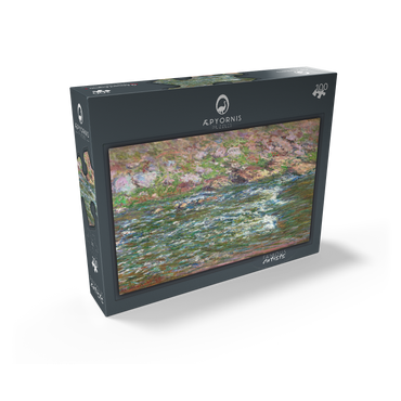 Rapids on the Petite Creuse at Fresselines 1889 by Claude Monet 100 Jigsaw Puzzle box view1