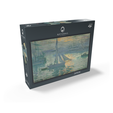 Sunrise 1873 by Claude Monet 100 Jigsaw Puzzle box view1