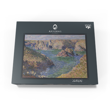 Port-Domois, Belle-Isle (1887) by Claude Monet 1000 Jigsaw Puzzle box view1