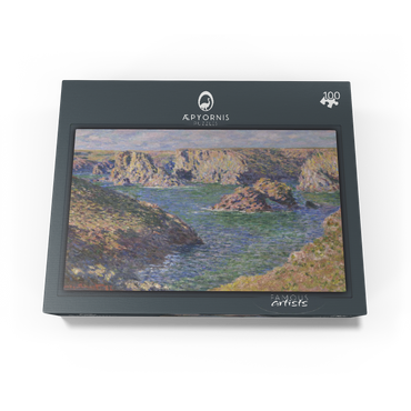 Port-Domois Belle-Isle 1887 by Claude Monet 100 Jigsaw Puzzle box view1
