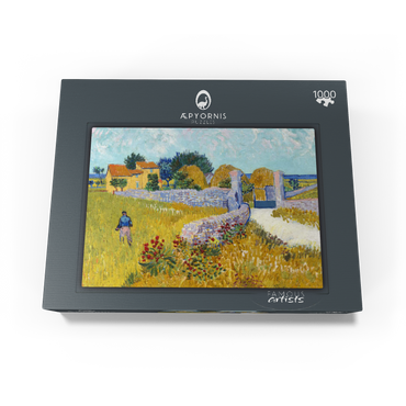 Farmhouse in Provence (1888) by Vincent van Gogh 1000 Jigsaw Puzzle box view1