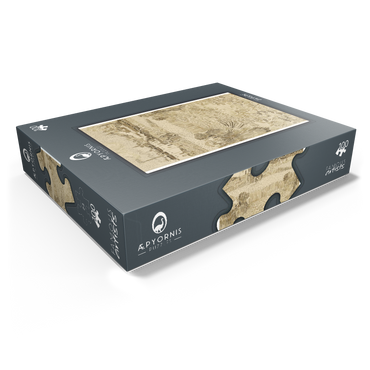 Arles: View from the Wheatfields 1888 by Vincent van Gogh 100 Jigsaw Puzzle box view1