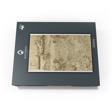 Arles: View from the Wheatfields 1888 by Vincent van Gogh 100 Jigsaw Puzzle box view1