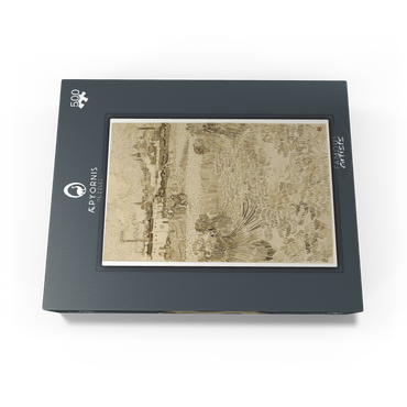 Arles: View from the Wheatfields 1888 by Vincent van Gogh 500 Jigsaw Puzzle box view1