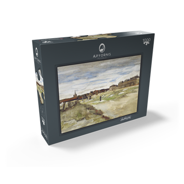 Bleaching Ground at Scheveningen (1882) by Vincent van Gogh 1000 Jigsaw Puzzle box view1