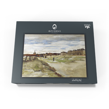 Bleaching Ground at Scheveningen (1882) by Vincent van Gogh 1000 Jigsaw Puzzle box view1