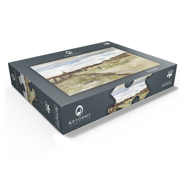 Bleaching Ground at Scheveningen 1882 by Vincent van Gogh 500 Jigsaw Puzzle box view1