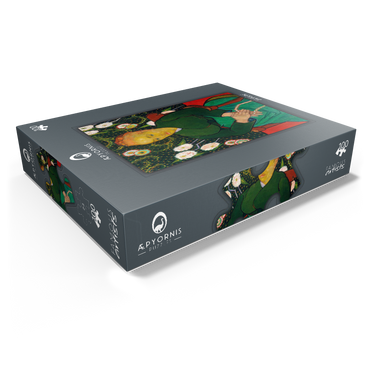 The Berceuse Woman Rocking a Cradle 1889 by Vincent van Gogh 100 Jigsaw Puzzle box view1