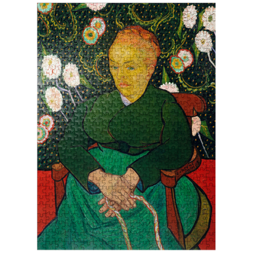puzzleplate The Berceuse Woman Rocking a Cradle 1889 by Vincent van Gogh 500 Jigsaw Puzzle