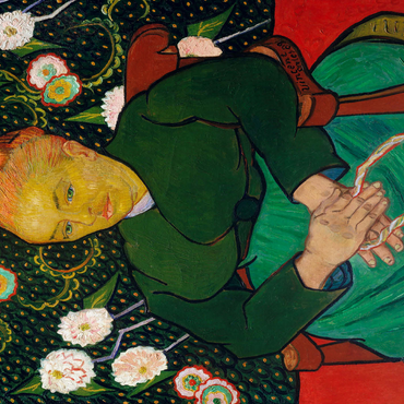 The Berceuse Woman Rocking a Cradle 1889 by Vincent van Gogh 500 Jigsaw Puzzle 3D Modell