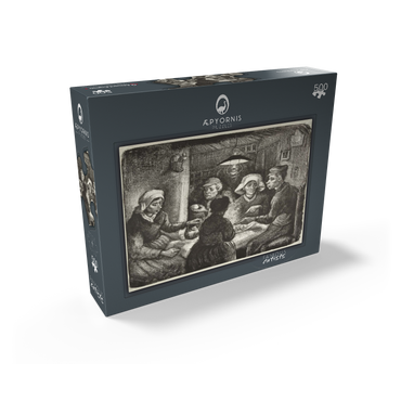 Composition lithograph of The Potato Eaters De aardappeleters 1885 by Vincent van Gogh 500 Jigsaw Puzzle box view1