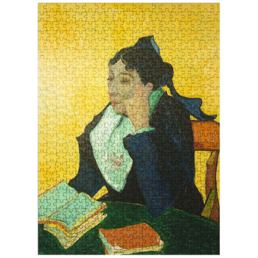 puzzleplate Madame Joseph-Michel Ginoux 1888-1889 by Vincent van Gogh 500 Jigsaw Puzzle