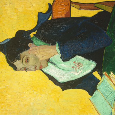 Madame Joseph-Michel Ginoux 1888-1889 by Vincent van Gogh 500 Jigsaw Puzzle 3D Modell