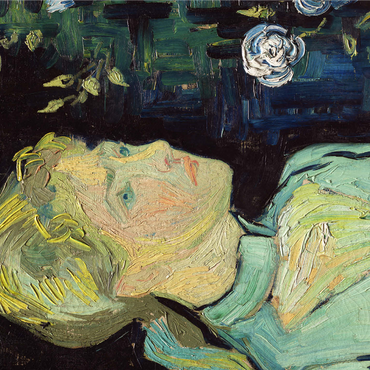 Adeline Ravoux (1890) by Vincent van Gogh 1000 Jigsaw Puzzle 3D Modell