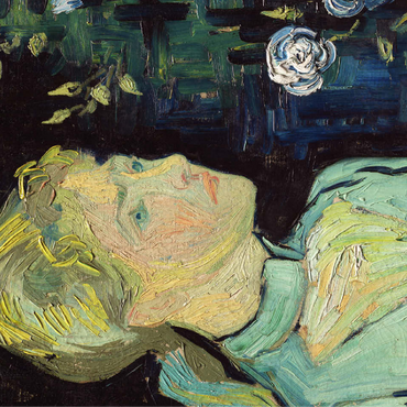 Adeline Ravoux 1890 by Vincent van Gogh 100 Jigsaw Puzzle 3D Modell