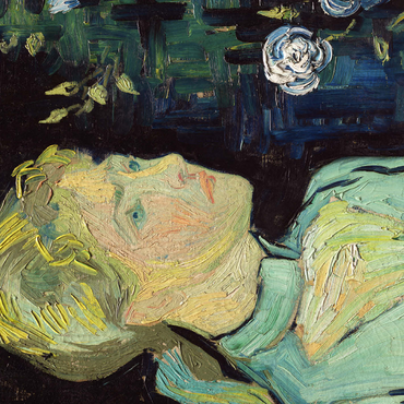 Adeline Ravoux 1890 by Vincent van Gogh 500 Jigsaw Puzzle 3D Modell