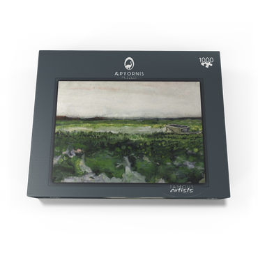 Landscape with Wheelbarrow (1883) by Vincent van Gogh 1000 Jigsaw Puzzle box view1