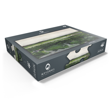 Landscape with Wheelbarrow 1883 by Vincent van Gogh 100 Jigsaw Puzzle box view1