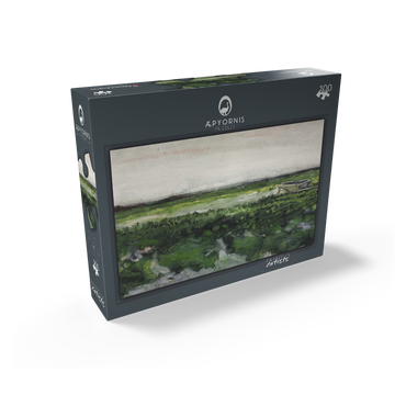 Landscape with Wheelbarrow 1883 by Vincent van Gogh 100 Jigsaw Puzzle box view1