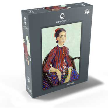 La Mousmé 1888 by Vincent van Gogh 500 Jigsaw Puzzle box view1
