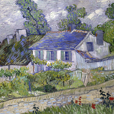 Vincent van Goghs Houses at Auvers 1890 500 Jigsaw Puzzle 3D Modell