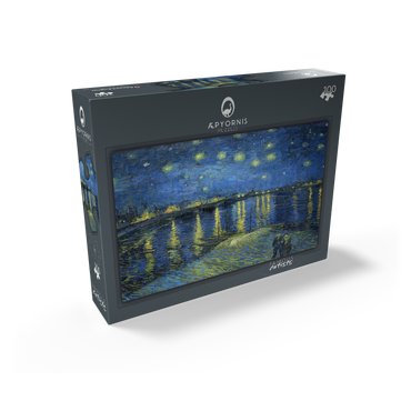 Vincent van Goghs Starry Night Over the Rhone 1888 100 Jigsaw Puzzle box view1