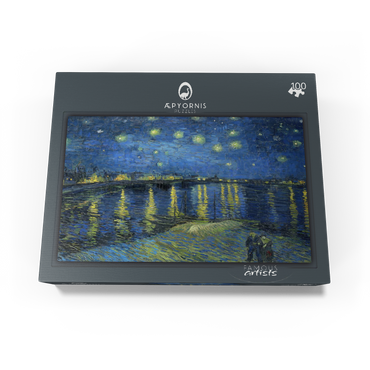 Vincent van Goghs Starry Night Over the Rhone 1888 100 Jigsaw Puzzle box view1