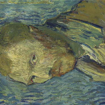 Vincent van Gogh's Self-Portrait (1889) 1000 Jigsaw Puzzle 3D Modell