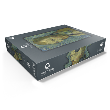Vincent van Goghs Self-Portrait 1889 100 Jigsaw Puzzle box view1