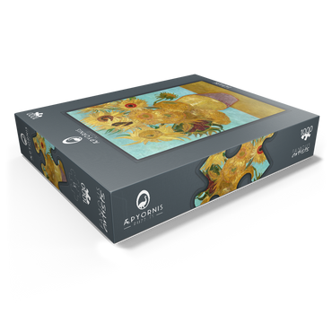 Vincent van Gogh's Vase with Twelve Sunflowers (1888-1889) 1000 Jigsaw Puzzle box view1