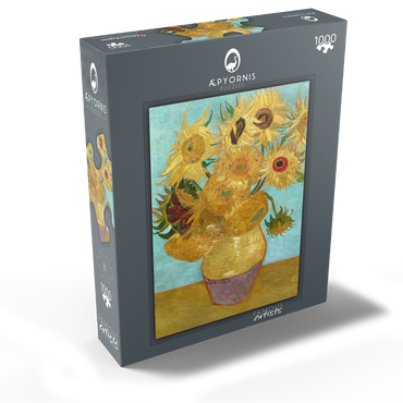 Vincent van Gogh's Vase with Twelve Sunflowers (1888-1889) 1000 Jigsaw Puzzle box view1