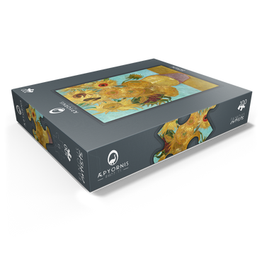 Vincent van Goghs Vase with Twelve Sunflowers 1888-1889 100 Jigsaw Puzzle box view1