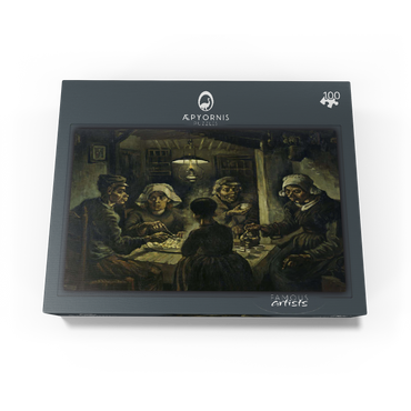 Vincent van Goghs The Potato Eaters 1885 100 Jigsaw Puzzle box view1