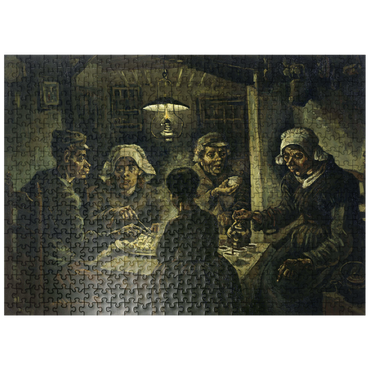 puzzleplate Vincent van Goghs The Potato Eaters 1885 500 Jigsaw Puzzle