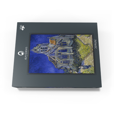 Vincent van Goghs The Church at Auvers 1890 100 Jigsaw Puzzle box view1